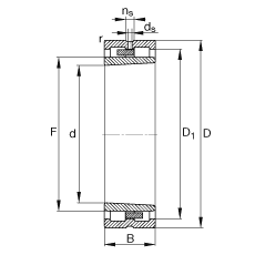 ALS NNU4934-S-K-M-SP, (j) DIN 5412-4 ˜ʵҪߴ, ǶλS, pFF 1:12 ɷx, ּpСď(ni)϶ƹ