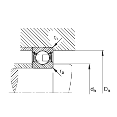 S 6004-2Z, (j) DIN 625-1 (bio)(zhn)Ҫߴ, ɂ(c)g϶ܷ