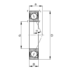 SS B71913-E-2RSD-T-P4S, {(dio)(ji)Ɍ(du)b|  = 25ɂ(c)ܷǽ|ƹ