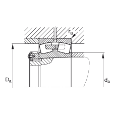 {(dio)ĝLS 230/710-B-K-MB, (j) DIN 635-2 ˜ʵҪߴ, FףF 1:12